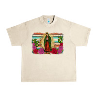 Sandshell western our lady of guadalupe Urban Heavy Tee - JahusDesignShop
