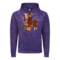 Cloud Purple christmas hereford Vintage Hoodie - JahusDesignShop