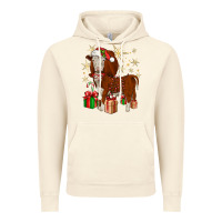 Vintage Artic christmas hereford Vintage Hoodie - JahusDesignShop