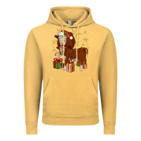 Vintage Mustard christmas hereford Vintage Hoodie - JahusDesignShop