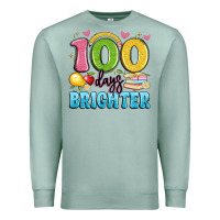 Seafoam 100 days brighter Premium Sweatshirt - Artiststas
