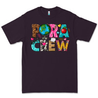 Plum para crew Premium Tee - texasbilliewilder