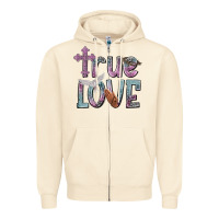 Sandshell true love Zipper Hoodie - NancyCooperArtShop