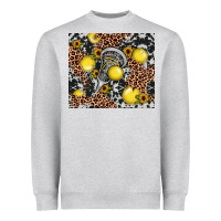 Heather Grey lacrosse Heavyweight Sweatshirt - JahusDesignShop