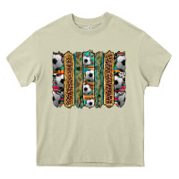 Mossy soccer camouflage serape cowhide turquoise leopard glitter  brushstrok Heavy Core Tee - Artiststas