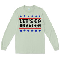Matcha Let's Go Brandon American Flag Long Sleeve Tee - Jasminsmagicworld