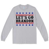 Moon Dust Let's Go Brandon American Flag Long Sleeve Tee - Jasminsmagicworld