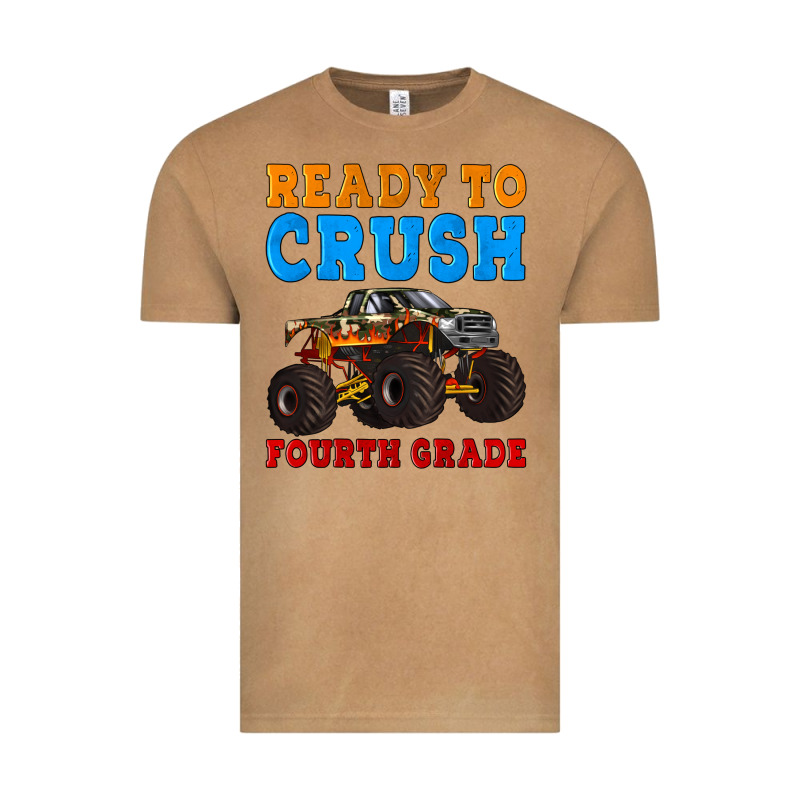 Ready To Crush Fourth Grade Vintage Tee by Artiststas | Teevron