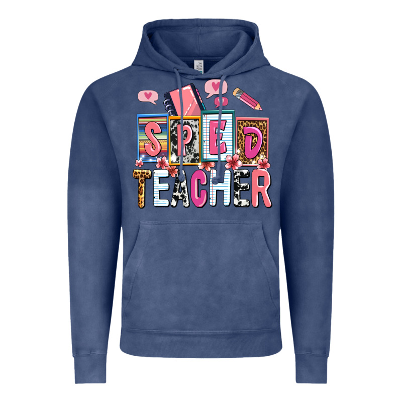 Sped Teacher Vintage Hoodie by AdoDesignShop | Teevron