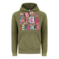 Vintage Olive sped teacher Vintage Hoodie - AdoDesignShop