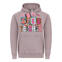Vintage Zinc sped teacher Vintage Hoodie - AdoDesignShop