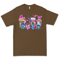 Cacao stitch with lilo coffee cups Premium Tee - AdoDesignShop