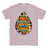 Lilac Thankful Grateful Blessed Classic Tee - LillyAllenDesigns
