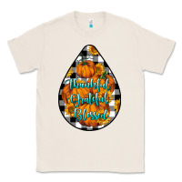Natural Thankful Grateful Blessed Classic Tee - LillyAllenDesigns