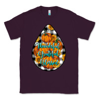 Plum Thankful Grateful Blessed Classic Tee - LillyAllenDesigns