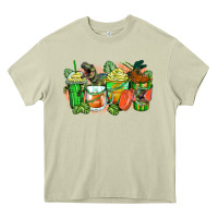 Mossy t rex coffee cups Heavy Core Tee - Zillion Design Studio