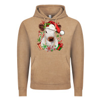 Vintage Coffee christmas heifer Vintage Hoodie - JahusDesignShop