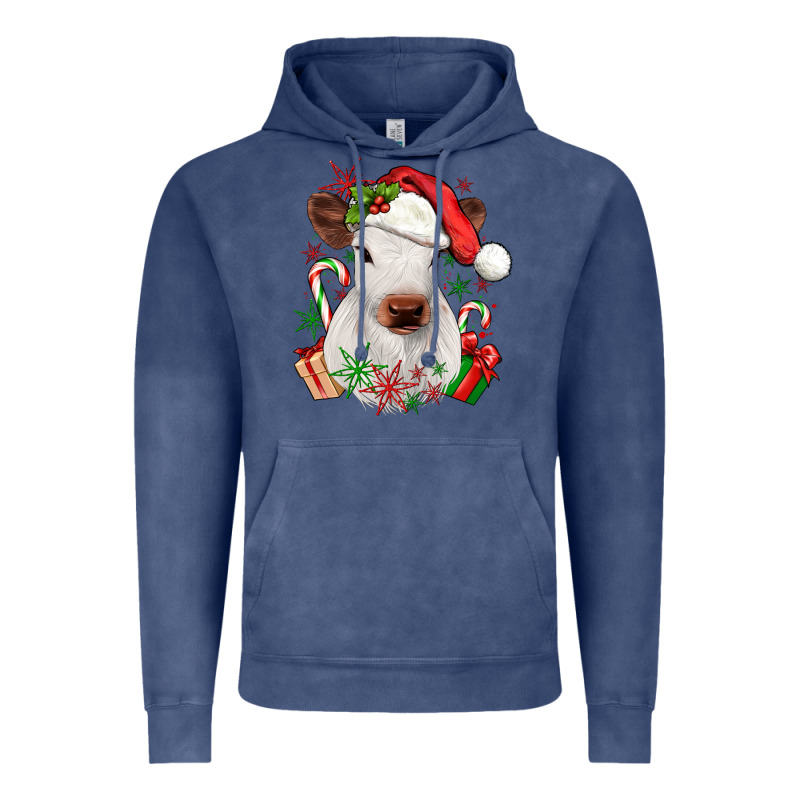 Christmas Heifer Vintage Hoodie by JahusDesignShop | Teevron