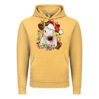Vintage Mustard christmas heifer Vintage Hoodie - JahusDesignShop