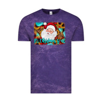Cloud Purple it's Christmas y'all background Vintage Tee - JahusDesignShop