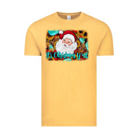 Vintage Mustard it's Christmas y'all background Vintage Tee - JahusDesignShop