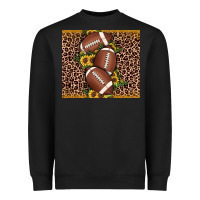 Black American football Heavyweight Sweatshirt - JahusDesignShop