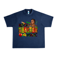 Navy black teacher  magic Urban Heavy Tee - AdoDesignShop