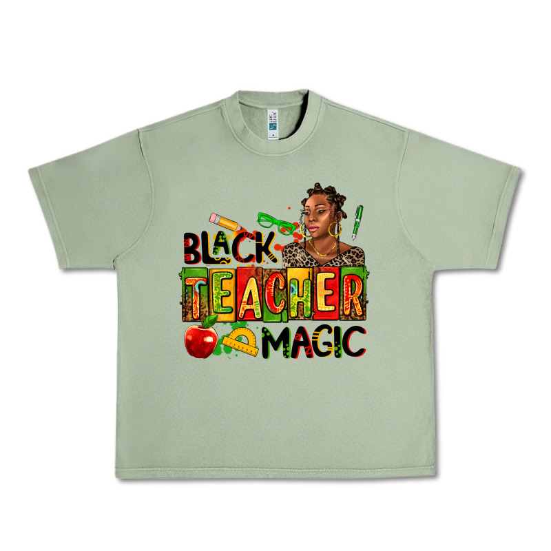 Black Teacher  Magic Urban Heavy Tee by AdoDesignShop | Teevron