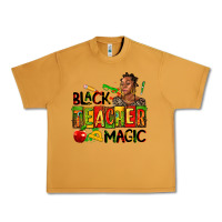 Peanut Butter black teacher  magic Urban Heavy Tee - AdoDesignShop