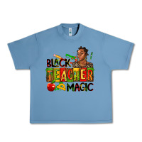 Pebble Blue black teacher  magic Urban Heavy Tee - AdoDesignShop
