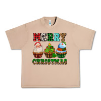 Burro merry christmas with cupcakes Urban Heavy Tee - AdoDesignShop