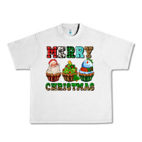 Lunar Rock merry christmas with cupcakes Urban Heavy Tee - AdoDesignShop