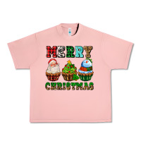 Salmon merry christmas with cupcakes Urban Heavy Tee - AdoDesignShop
