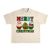 Sandshell merry christmas with cupcakes Urban Heavy Tee - AdoDesignShop