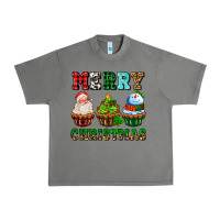 Tornado merry christmas with cupcakes Urban Heavy Tee - AdoDesignShop