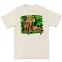 Bone st patrick's day lucky cow family Premium Tee - RanaPortraitStore