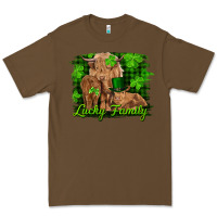 Cacao st patrick's day lucky cow family Premium Tee - RanaPortraitStore
