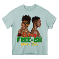 Arona living free ish since 1865 with afro black woman a Heavy Core Tee - texasbilliewilder