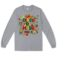Heather Grey cinco de mayo squad Long Sleeve Tee - JahusDesignShop