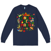 Navy cinco de mayo squad Long Sleeve Tee - JahusDesignShop