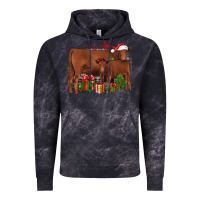 Cloud Black Christmas Gelbvieh Vintage Hoodie - JahusDesignShop