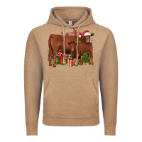 Vintage Coffee Christmas Gelbvieh Vintage Hoodie - JahusDesignShop