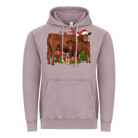 Vintage Zinc Christmas Gelbvieh Vintage Hoodie - JahusDesignShop