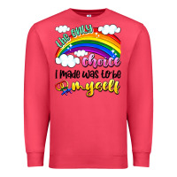 Cardinal the only choice i made was to be myself Premium Sweatshirt - Artiststas
