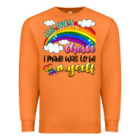 Carrot the only choice i made was to be myself Premium Sweatshirt - Artiststas
