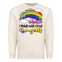 Sandshell the only choice i made was to be myself Premium Sweatshirt - Artiststas