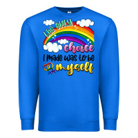 True Royal the only choice i made was to be myself Premium Sweatshirt - Artiststas
