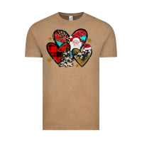 Vintage Coffee Christmas heart Vintage Tee - JahusDesignShop