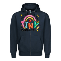 Navy its a good day to teach tiny humans Zipper Hoodie - MaliasSmallBusiness