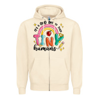 Sandshell its a good day to teach tiny humans Zipper Hoodie - MaliasSmallBusiness